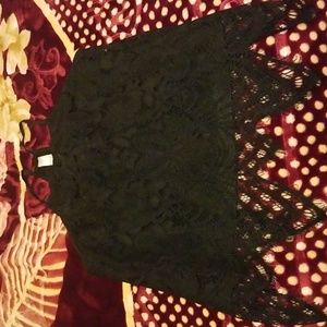 Womens black tank top